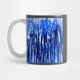 Abstract blue Mug